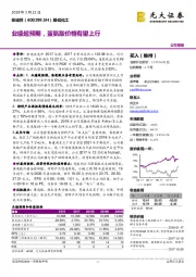 业绩超预期，蛋氨酸价格有望上行
