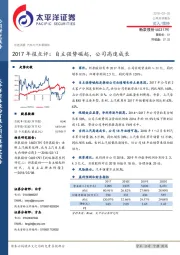 2017年报点评：自主强势崛起，公司高速成长