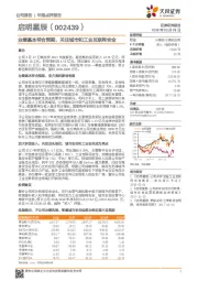 业绩基本符合预期，关注城市和工业互联网安全
