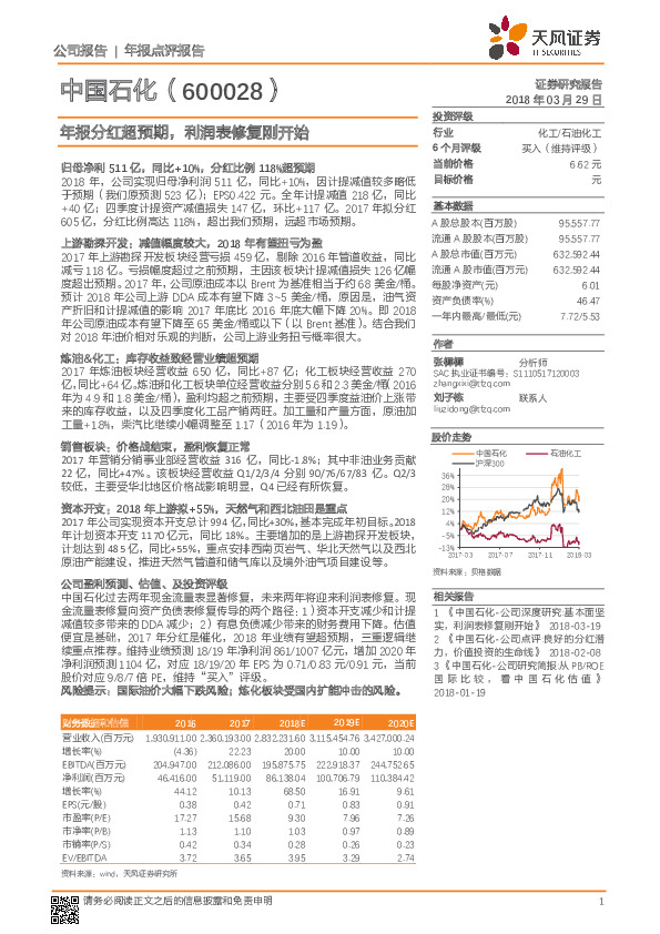 年报分红超预期，利润表修复刚开始