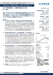 2017年年报点评：NBV增速领跑，长期价值成长无忧