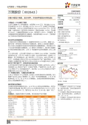 业绩小幅低于预期，显示材料、环保材料驱动未来高成长