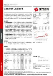 从股息率看中石化投资价值