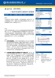 逐步形成特大国际矿业集团