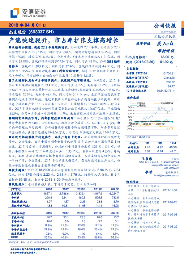 产能快速爬升，市占率扩张支撑高增长