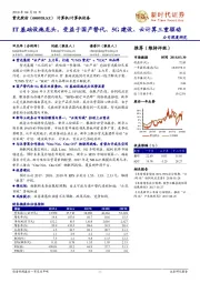 IT基础设施龙头，受益于国产替代、5G建设、云计算三重驱动