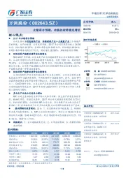 业绩符合预期，功能性材料稳定增长