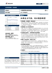 2017年年报点评：加强自主可控，向云服务转型