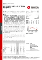 年报符合预期，差异化竞争+新产能释放夯实龙头地位