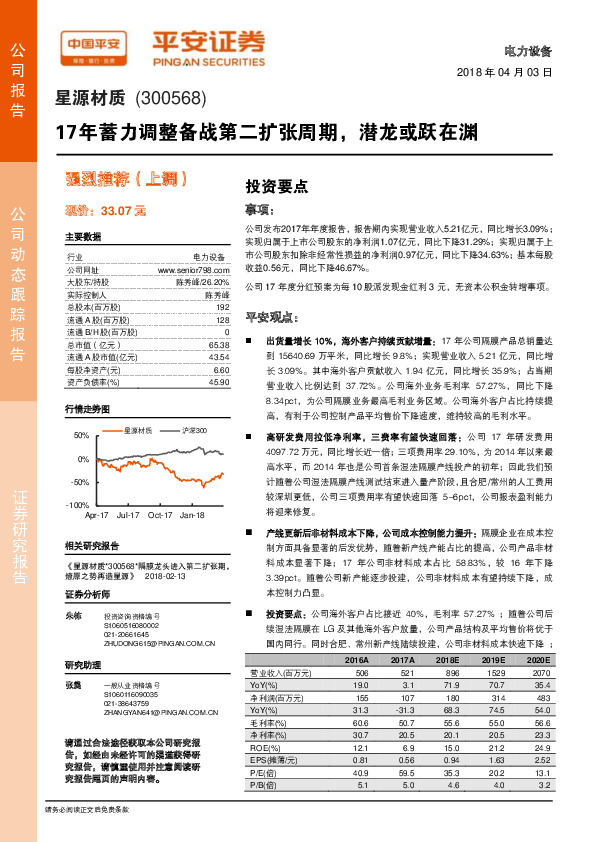 17年蓄力调整备战第二扩张周期，潜龙或跃在渊
