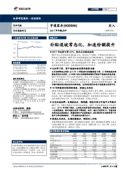 补贴退坡常态化，加速份额提升