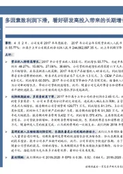 多因素致利润下滑,看好研发高投入带来的长期增长