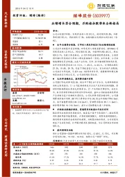 业绩增长符合预期，并购格拉默带来全新格局