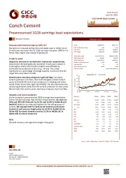 Preannounced 1Q18 earnings beat expectations