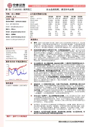 自主品牌亮眼， 建设快马加鞭