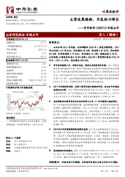 年报点评：主营发展稳健，并表助力增长