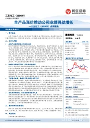 点评报告：全产品涨价推动公司业绩强劲增长