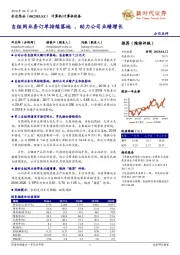 自组网业务订单持续落地，助力公司业绩增长