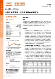 公司战略再聚焦,打造全球锂电材料旗舰-180418