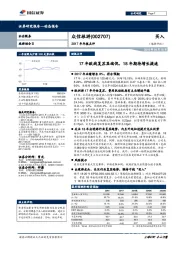 2017年年报点评:17年欧线复苏显端倪,18年期待增长提速