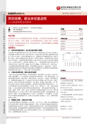 欧普照明点评报告:再创佳绩,新业务初显成效