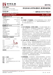 年报点评：信息系统毛利率显著提升，展望智能驾驶