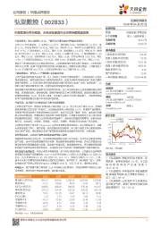 年报高增长符合预期,未来定制家具行业仍将持续高速投资