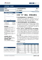 引领“芯”潮流,持续高增长