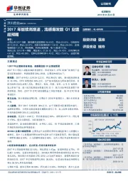 2017年继续高增速，流感爆发致Q1业绩超预期