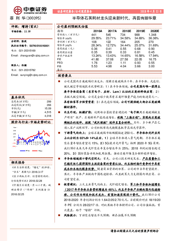 半导体石英耗材龙头迎来新时代，再普绚丽华章
