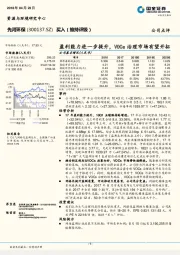 盈利能力进一步提升，VOCs治理市场有望开拓