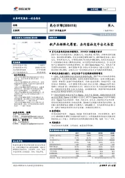 2017年年报点评：积产品矩阵之厚重，击内容社交平台之长空