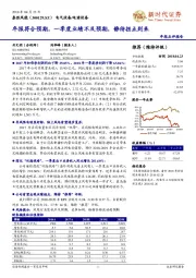 年报点评：年报符合预期，一季度业绩不及预期，静待拐点到来