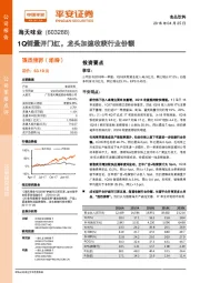 1Q销量开门红，龙头加速收获行业份额