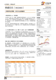 季报符合预期，浙石化全面建设