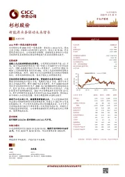 新能源业务驱动未来增长