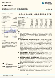 公司业绩符合预期，康柏西普医保放量可期