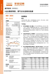 1Q业绩超预期、尾气后处理略有拖累