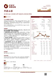 投资收益大幅增长带动整体业绩超预期