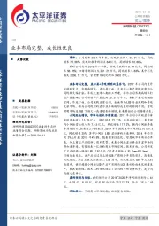 业务布局完整,成长性优良