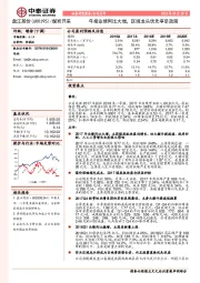 年报业绩同比大增，区域龙头优先享受政策