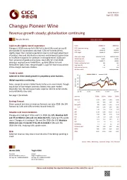 Revenue growth steady; globalization continuing