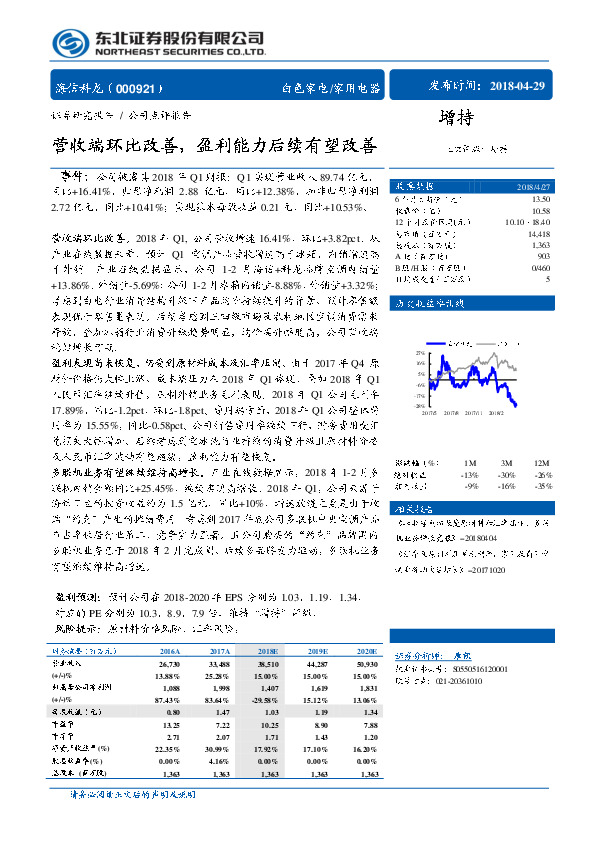营收端环比改善，盈利能力后续有望改善