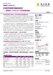 公司持续跟踪报告：打造世界级医疗器械供应商