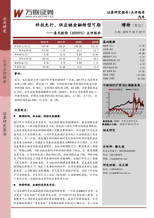 科技先行，供应链金融转型可期
