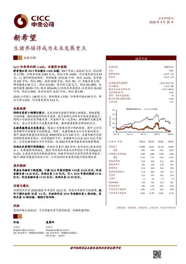 生猪养殖将成为未来发展重点