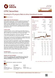 Rerating for PE projects likely to drive investment income