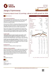 Property projects boost 1Q earnings; upbeat on traffic growth for 2018