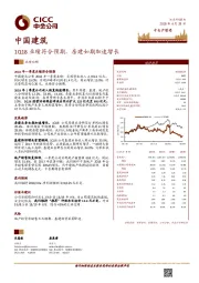 1Q18业绩符合预期，房建如期加速增长