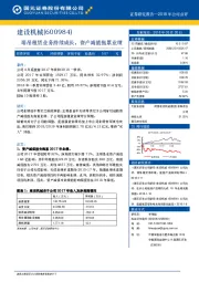 塔吊租赁业务持续成长，资产减值拖累业绩